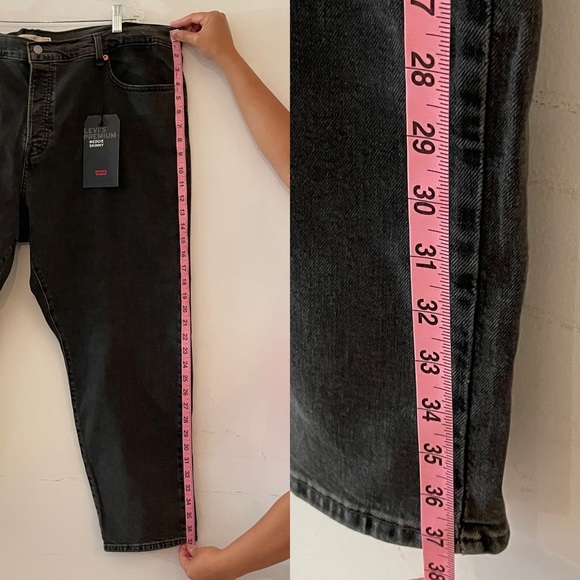 🎉SOLD🎉 Levi’s WEDGIE FIT SKINNY WOMEN'S JEANS (PLUS SIZE) - Picture 8 of 10
